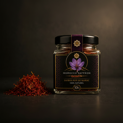 10g Morocco Saffron Packaging