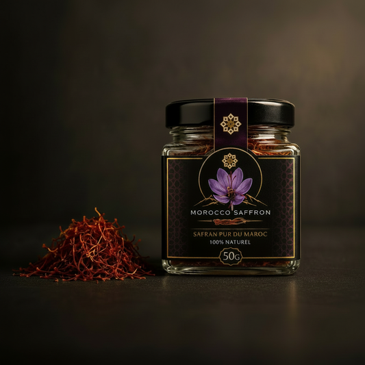 50g Morocco Saffron Packaging