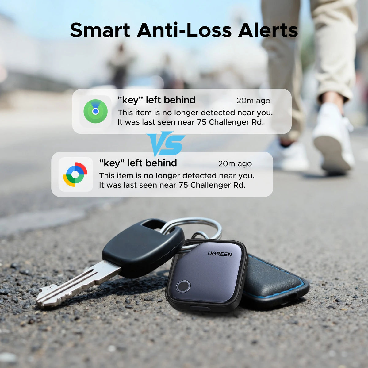 Smart Bluetooth Finder Card For iOS And Android Devices